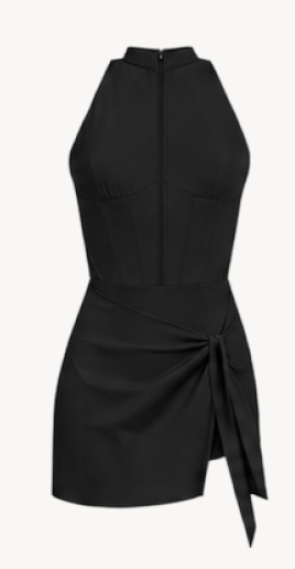 Amorti Padel Dress - Black
